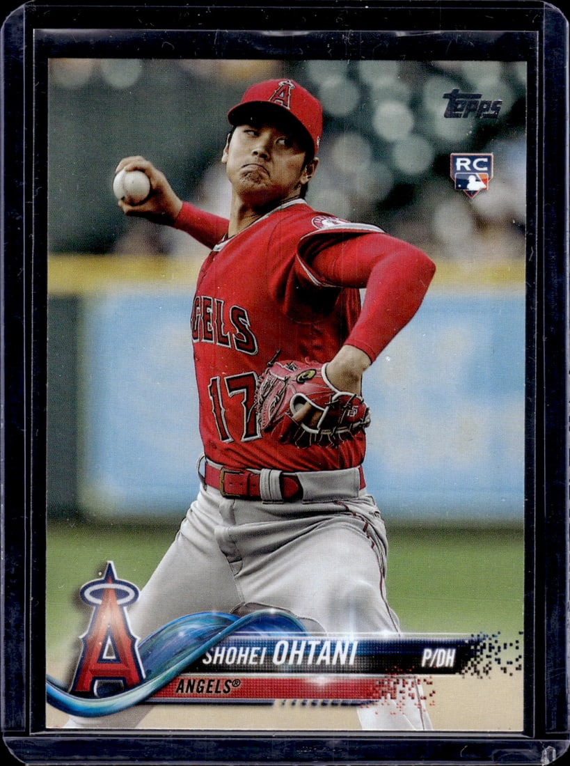Shohei Ohtani Rookie Card 2018 Topps Update #US1 Angels, Dodgers (1 of 2)