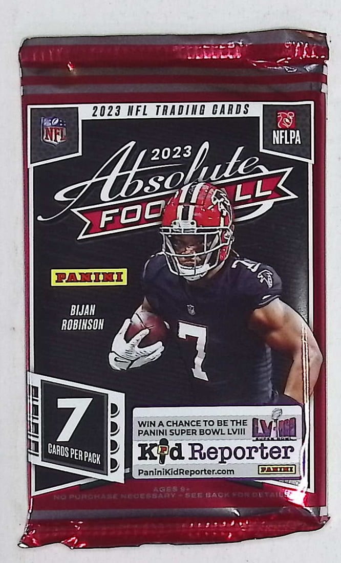 2023 Panini Absolute Football Card Factory Sealed MEGA BOX PACK - Rookies: Jaxson Smith-Njigba, C.J.: Jayden Daniels RC Washington Commanders, Bo Nix, Caleb Williams, Drake Maye, Marvin Harrison, Jr Rookie Card, Panini NFL Rookie Football Trading Sports Cards, Kaboom, Sports Cards for Sale Near Me, Su
