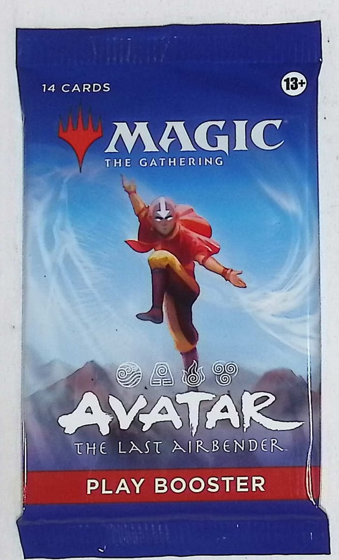 Magic the Gathering Bundle Box Play Booster Pack-The Last Airbender: Trading Card Game, TCG, Trading Card Games for Sale Near Me, Collectible Card Game, CCG, Auction Lots for Sale On Line, Foil Cards