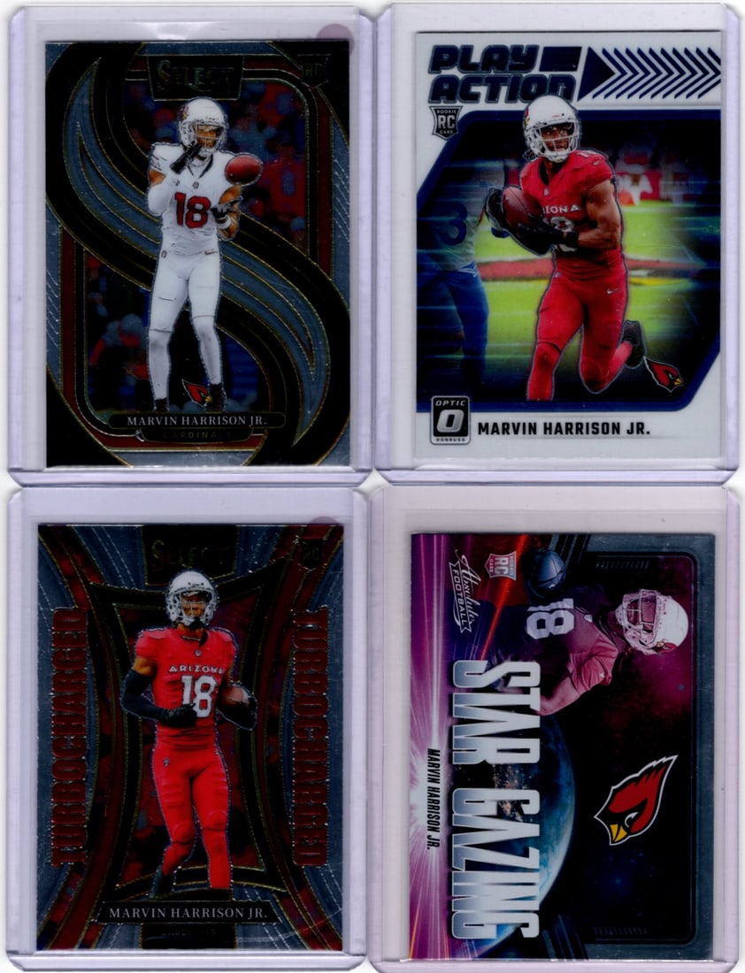 Lot of Marvin Harrison Jr. Rookie Cards. All Panini, All Different, See Pictures (1 of 2)