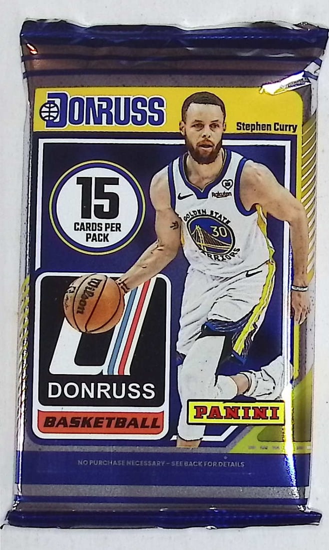 2024-25 Donruss Basketball Cards Mega Box Pack Sports Cards NBA Trading Cards Steph Curry: Donruss Basketball NBA Trading & Sports Cards, Stephon Castle Rookie Card, Victor Wembanyama, Jayson Tatum, Jalen Brunson, Shai Gilgeous-Alexander, Anthony Edwards, Steph Curry, Sports Cards for Sale