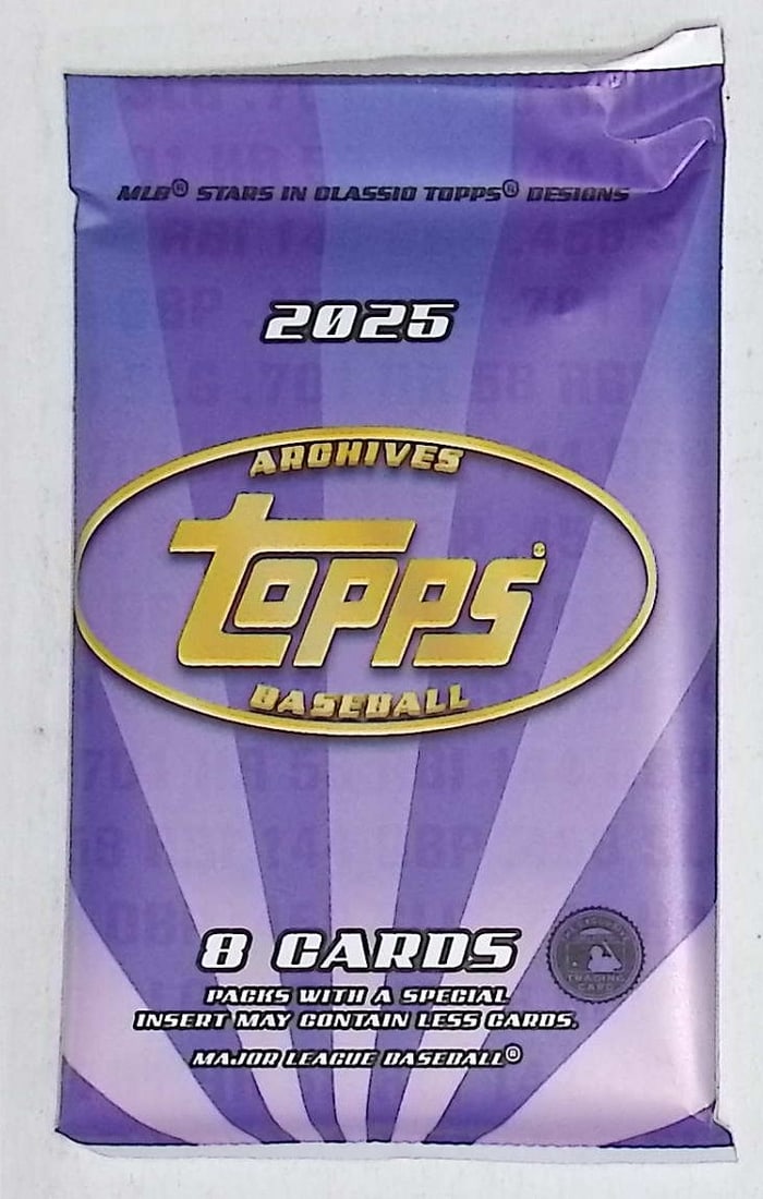 2025 Topps ARCHIVES Baseball BLASTER BOX PACK - MLB Trading Cards (1 of 1)
