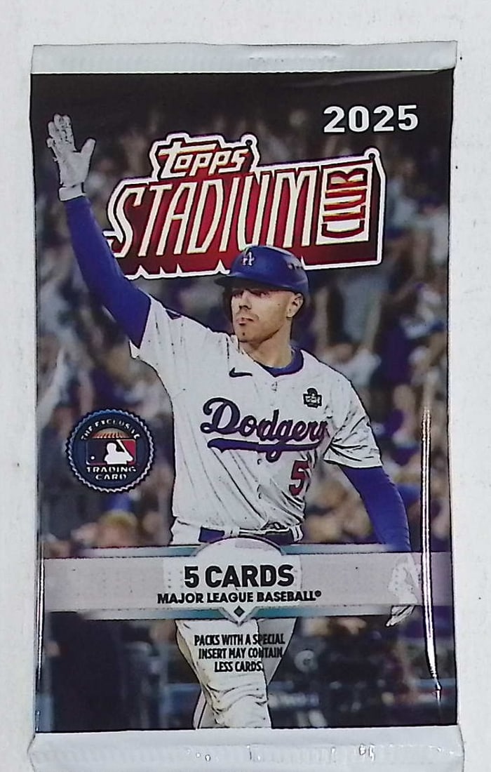 2025 Topps Stadium Club Baseball BLASTER BOX PACK - Rookie Cards of James Woods & Jacob Wilson, & (1 of 1)