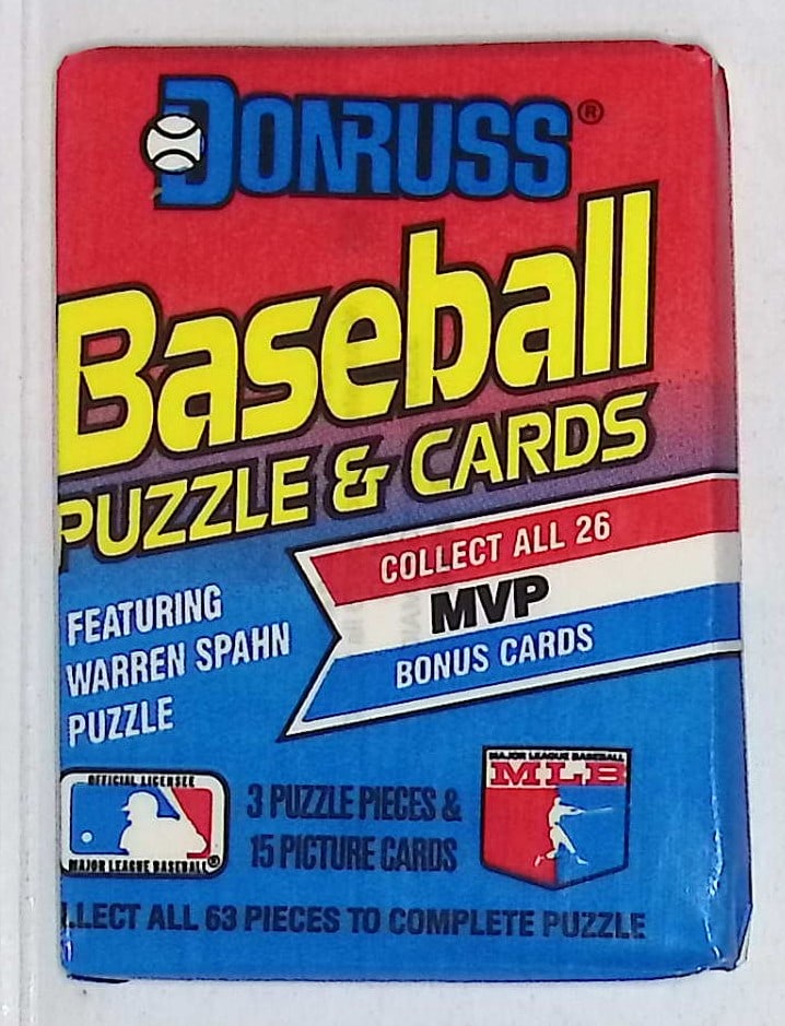 1989 Donruss Vintage Baseball Card Sealed Retail Box Pack Ken Griffey, Jr Rookie Card: Ken Griffey, Jr. Rated Rookie, Vintage Valuable Donruss Baseball MLB Trading & Sports Cards, Robin Yount, George Brett, Rickey Henderson, Nolan Ryan, Old Sports Cards for Sale Near Me, World Series & 