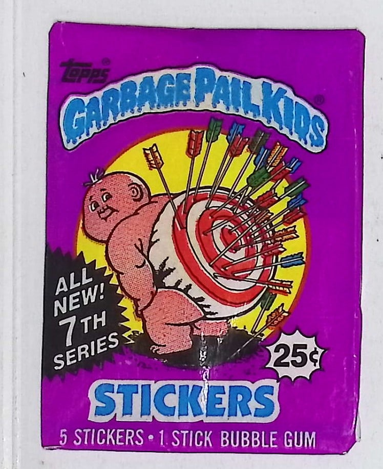 1987 Topps Vintage Garbage Pail Kids Retail Box Wax Pack - 7th Series (1 of 1)