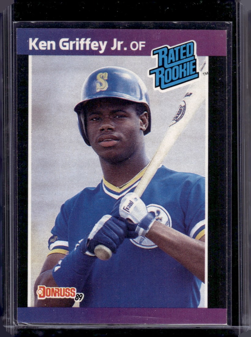 Ken Griffey Jr. Rookie Card 1989 Donruss #33 Seattle Mariners (1 of 2)