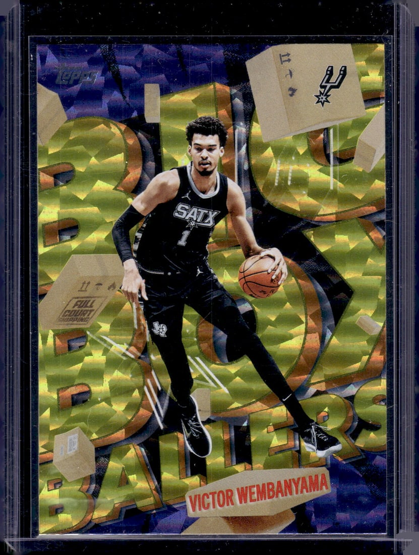 Victor Wembanyama Big Box Ballers 2025-26 Topps #BB-36 San Antonio Spurs (1 of 2)