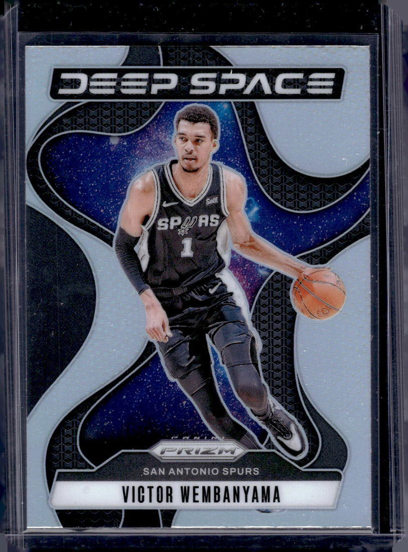 Victor Wembanyama Deep Space Silver Prizm 2024-25 Panini Prizm #2 San Antonio Spurs: Panini Select, Prizm, Mosaic, Contenders, Revolution, Phoenix, NBA Hoops, Rookie NFL Sports Trading Cards, Silver, SP, SSP, Wave Prizms, Numbered Cards, Basketball sports Cards for Sale Near Me, NBA C