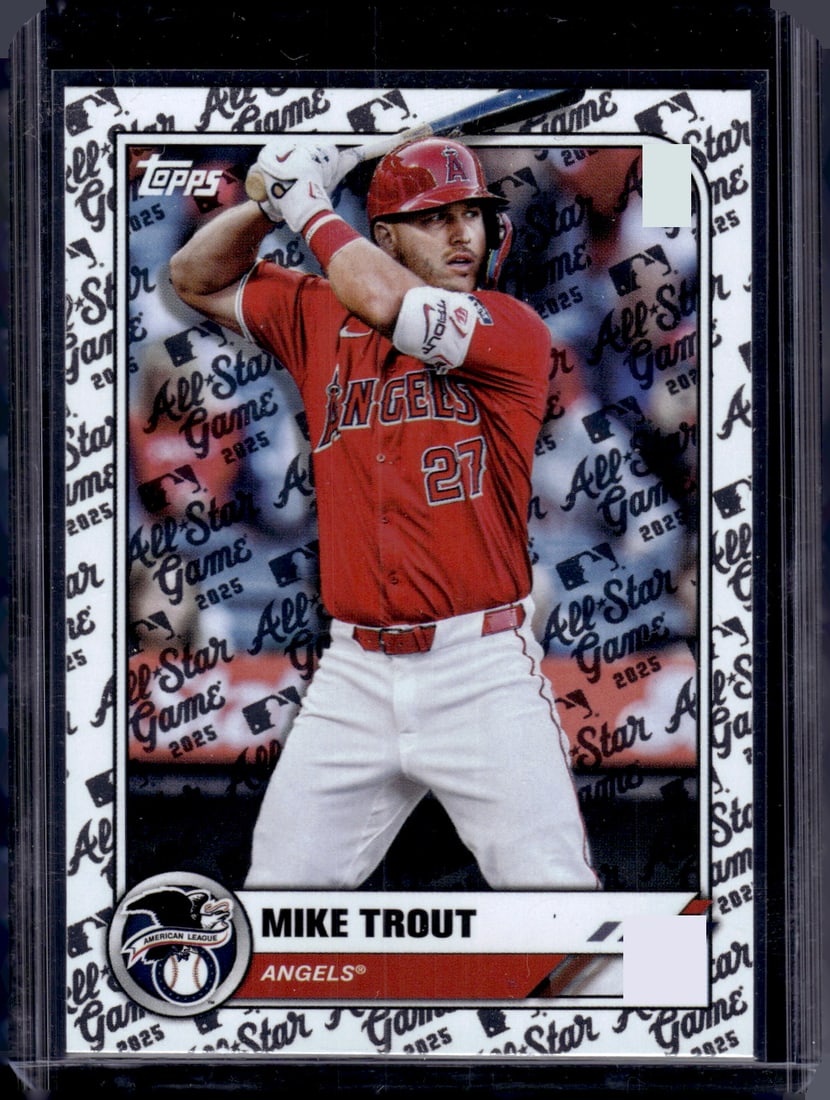Mike Trout 2025 Topps All-Star Game #1 Los Angeles Angels: Topps Baseball MLB Trading & Sports Cards, Sports Cards for Sale Near Me, World Series & Hall of Fame Players Memorabilia, Refractors, X-Fractors, Numbered, SP, SSP, Valuable Auction Memorabilia Lots