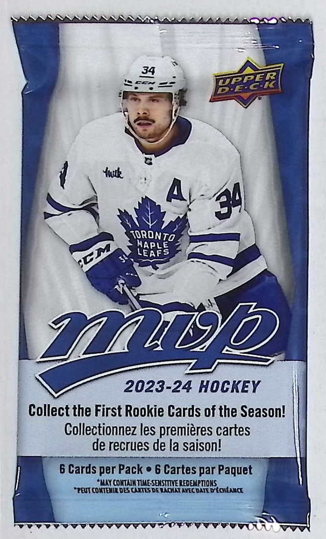 2023-24 Upper Deck MVP Hockey Card Retail Box Pack - Collect all 50 SP Star & Rookie SP Cards: Upper Deck Hockey NHL Trading & Sports Cards, Sports Cards for Sale Near Mr, Auction Memorabilia Lots For Sale on Line, Base Retro Variation Cards NHL Trading Cards Stanley Cup Connor McDavid Alex Ove