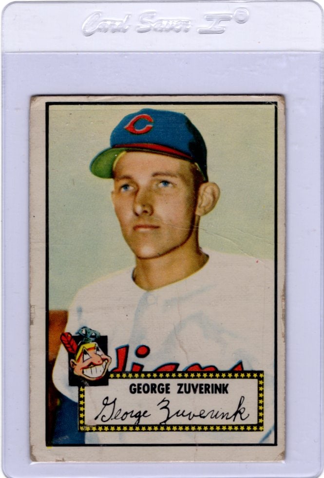 George Zuverink 1952 Topps #199 Some Creases, See Pics (1 of 2)