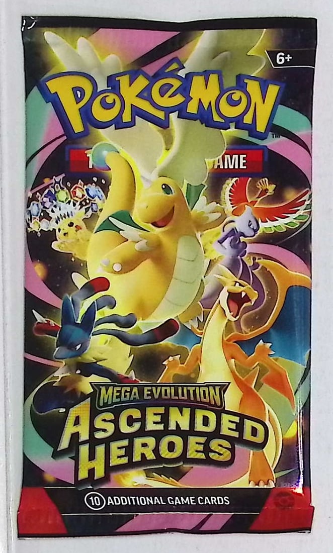 2025 Pokemon Ascended Heroes Card Booster Pack Charizard Newest Pokemon Set (1 of 1)