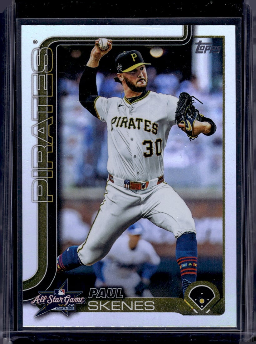 Paul Skenes All Star Game Rainbow Foil 2025 Topps Update #ASG-27 Pittsburgh Pirates (1 of 2)