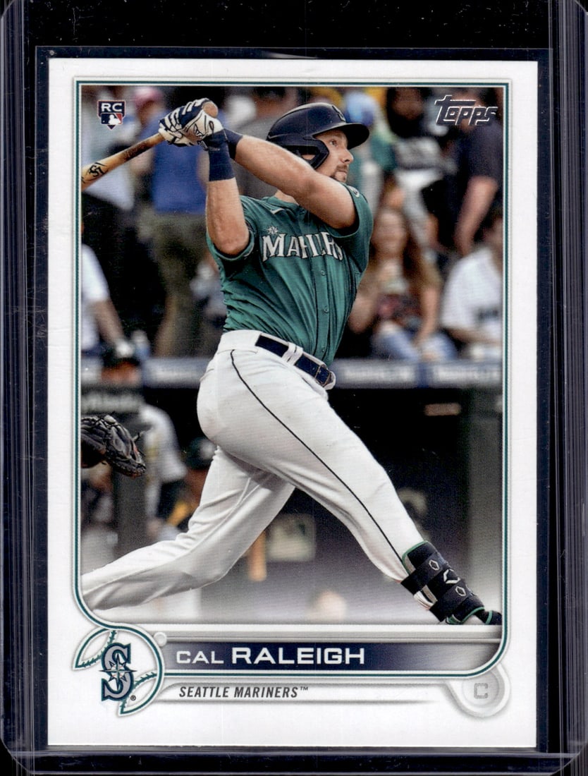 Cal Raleigh Rookie Card 2022 Topps #277 Seattle Mariners (1 of 2)