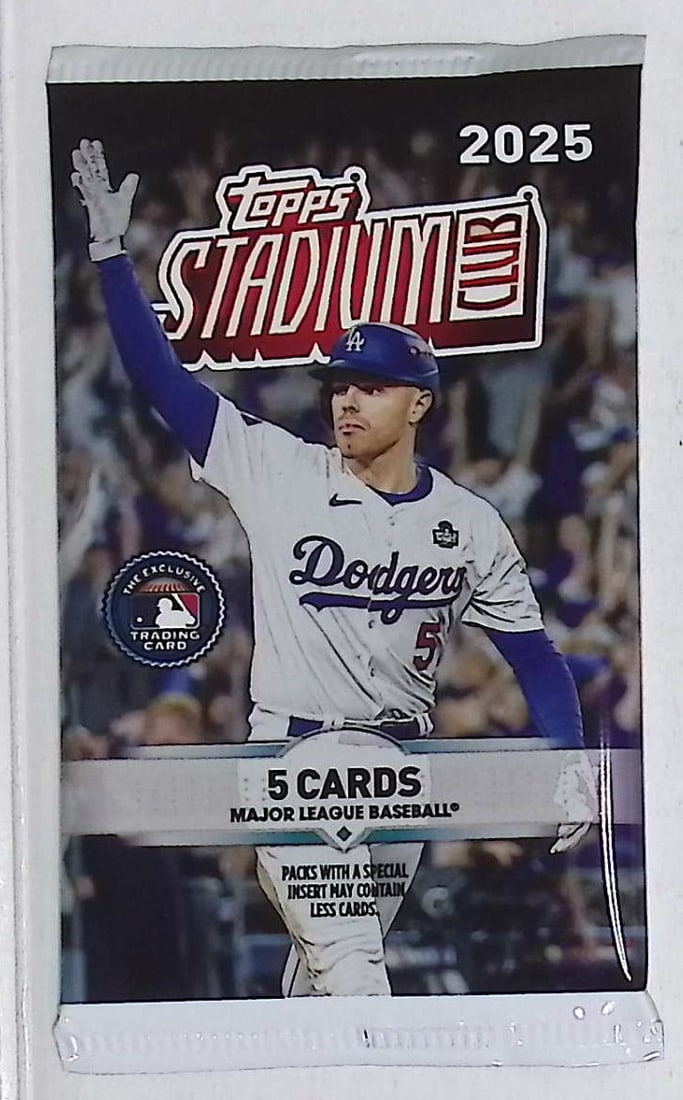 2025 Topps Stadium Club Baseball BLASTER BOX PACK - Rookie Cards of James Woods & Jacob Wilson, &: Factory Sealed Topps Baseball MLB Trading & Sports Cards, Rookie Cards in this set are James Wood, Dylan Crews, Speckled, SP, SSP, Variations, Autographs, Chrome, Refractors, 1976 Topps, Sports Cards 