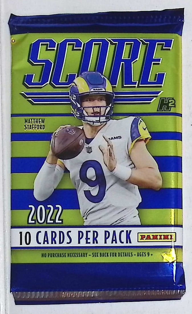 2022 Panini Score Football H2 Hybrid Hobby Box Pack Sports Card Rookie NFL Trading Cards: Score Football NFL Trading & Sports Cards, Rookie Cards in this Set are Ja'Marr Chase, Amon Ra-St. Bown, Trevor Lawrence, Sports Cards for Sale Near Me, Auction Lots for Sale on Line