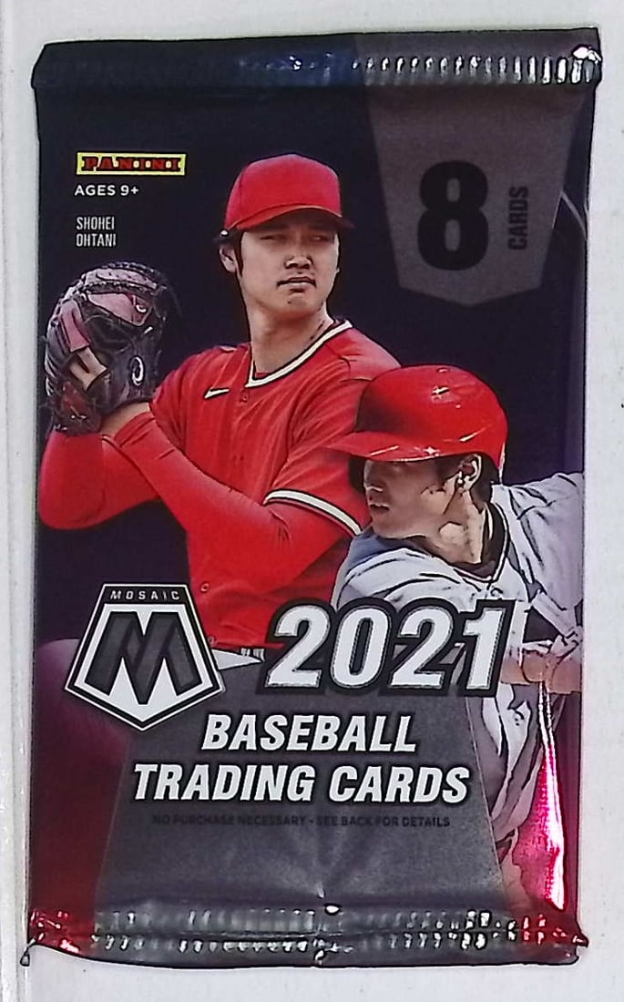 2021 Panini Mosaic Baseball Card HOBBY BOX PACK - 1 Autograph Per Hobby Box (1 of 1)