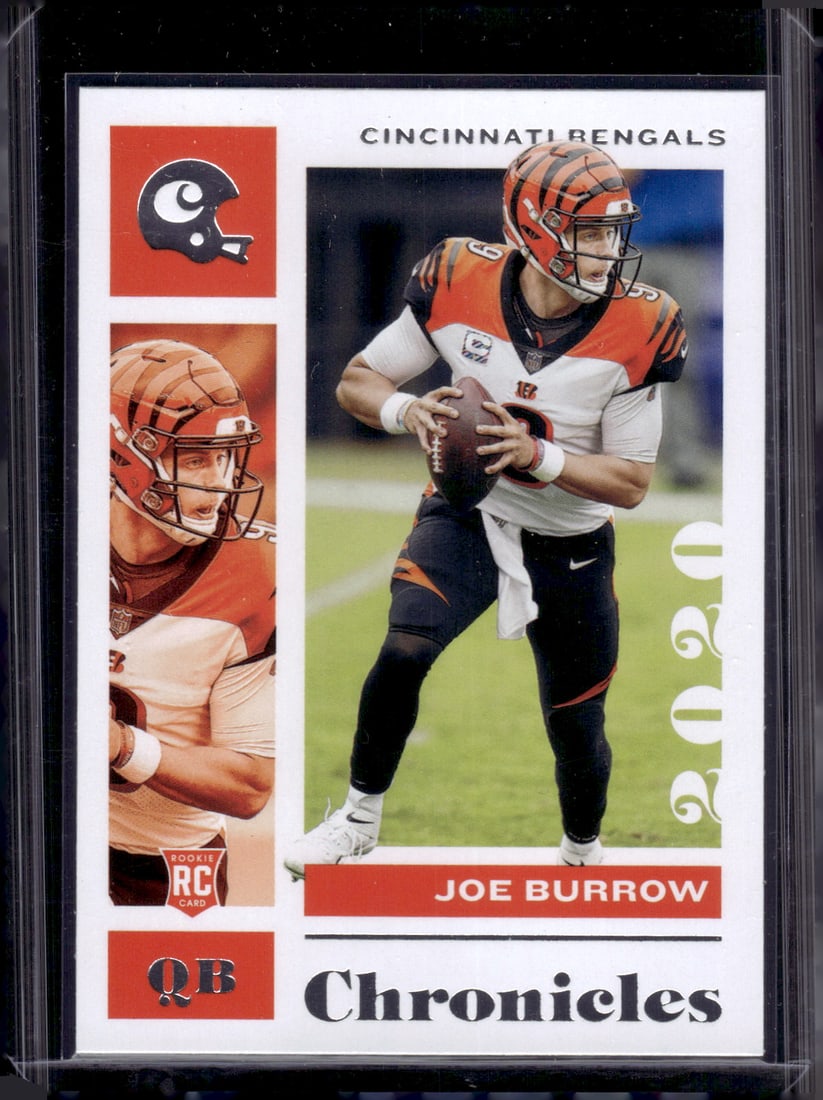 Joe Burrow Rookie Card 2020 Chronicles #19 Cincinnati Bengals (1 of 2)