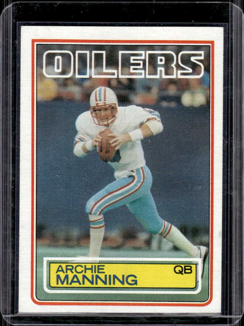 Archie Manning 1983 Topps #278 Houston Oilers (1 of 2)