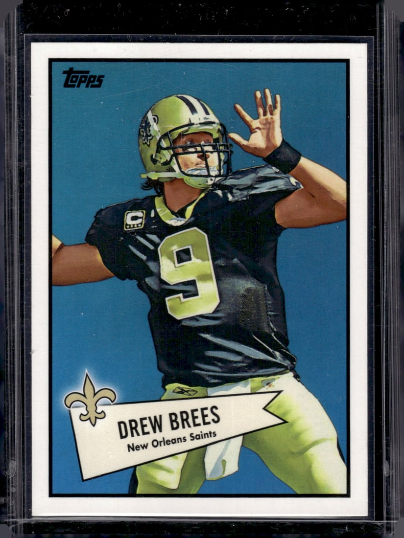 Drew Brees 2010 Topps #52B-50 New Orleans Saints (1 of 2)