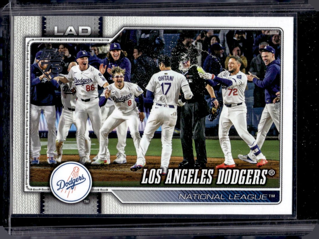 Los Angeles Dodgers Team Card Shohei Ohtani 2026 Topps #256: Topps Baseball MLB Trading & Sports Cards, Sports Cards for Sale Near Me, World Series & Hall of Fame Players Memorabilia, Refractors, X-Fractors, Numbered, SP, SSP, Valuable Auction Memorabilia Lots 