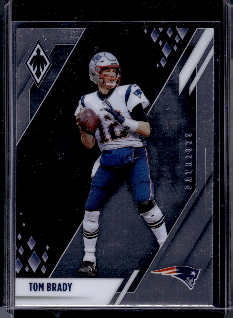 Tom Brady 2021 Panini Phoenix #84 Patriots: Panini Select, Prizm, Mosaic, Contenders, Zenith, Phoenix, Illusions, Absolute, Rookie NFL Sports Trading Cards, SP, SSP, Cards, Football Cards for Sale Near Me, Superbowl & Hall of Fame Player Cards,