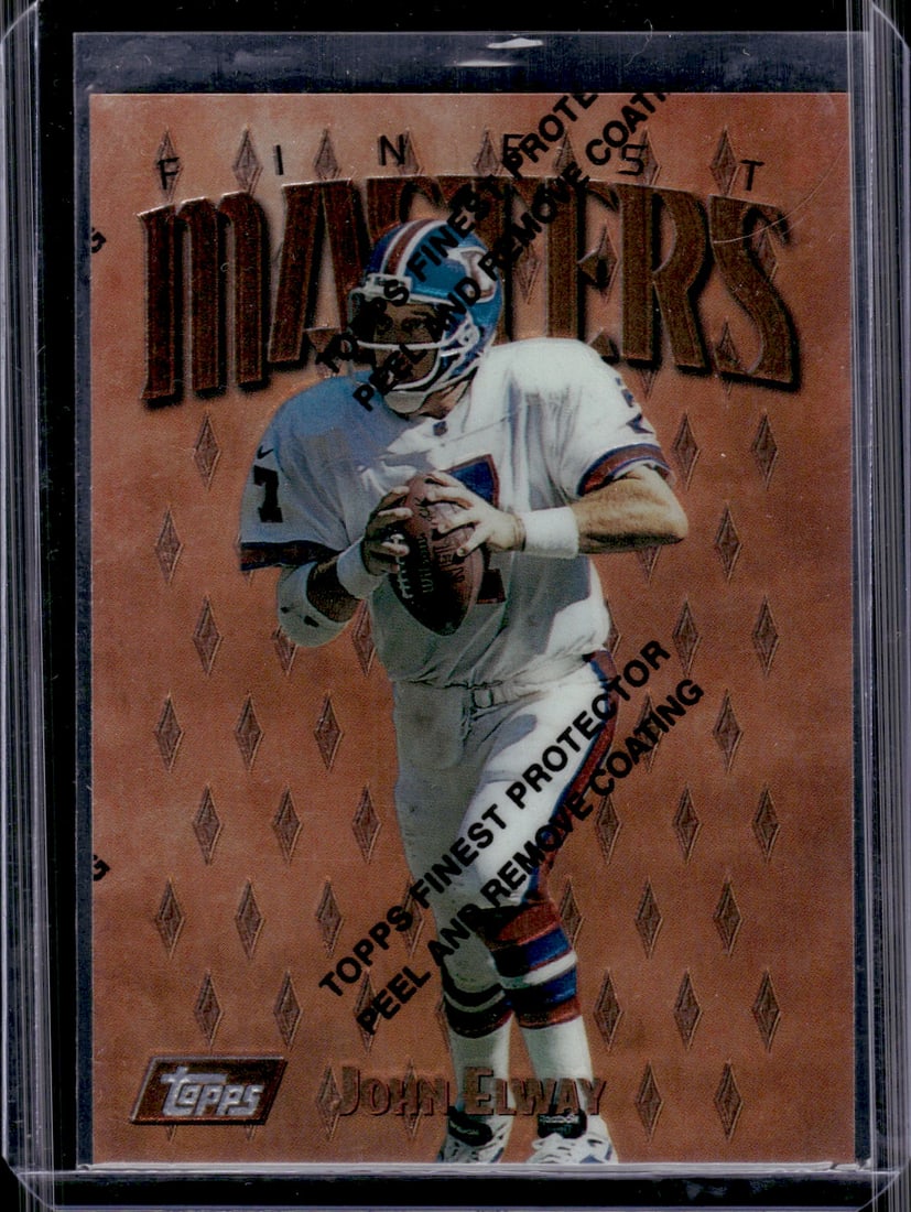 John Elway Finest Masters 1997 Topps Finest #210 Denver Broncos (1 of 2)