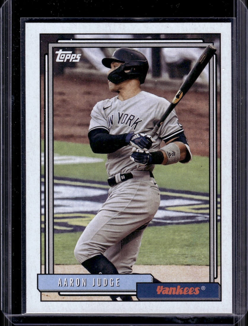 Aaron Judge Topps Redux 2021 Topps Update #T92-2 New York Yankees: Topps Baseball MLB Trading & Sports Cards, Sports Cards for Sale Near Me, World Series & Hall of Fame Players Memorabilia, Refractors, X-Fractors, Numbered, SP, SSP, Valuable Auction Memorabilia Lots 