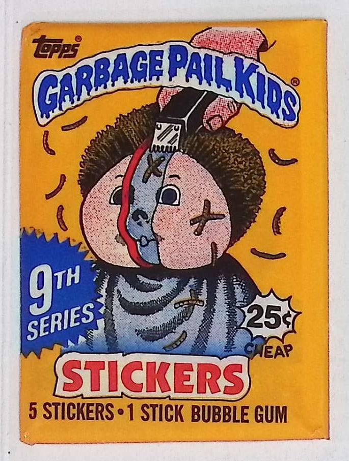 1987 Topps Vintage Garbage Pail Kids Retail Box Wax Pack - 9th Series (1 of 1)