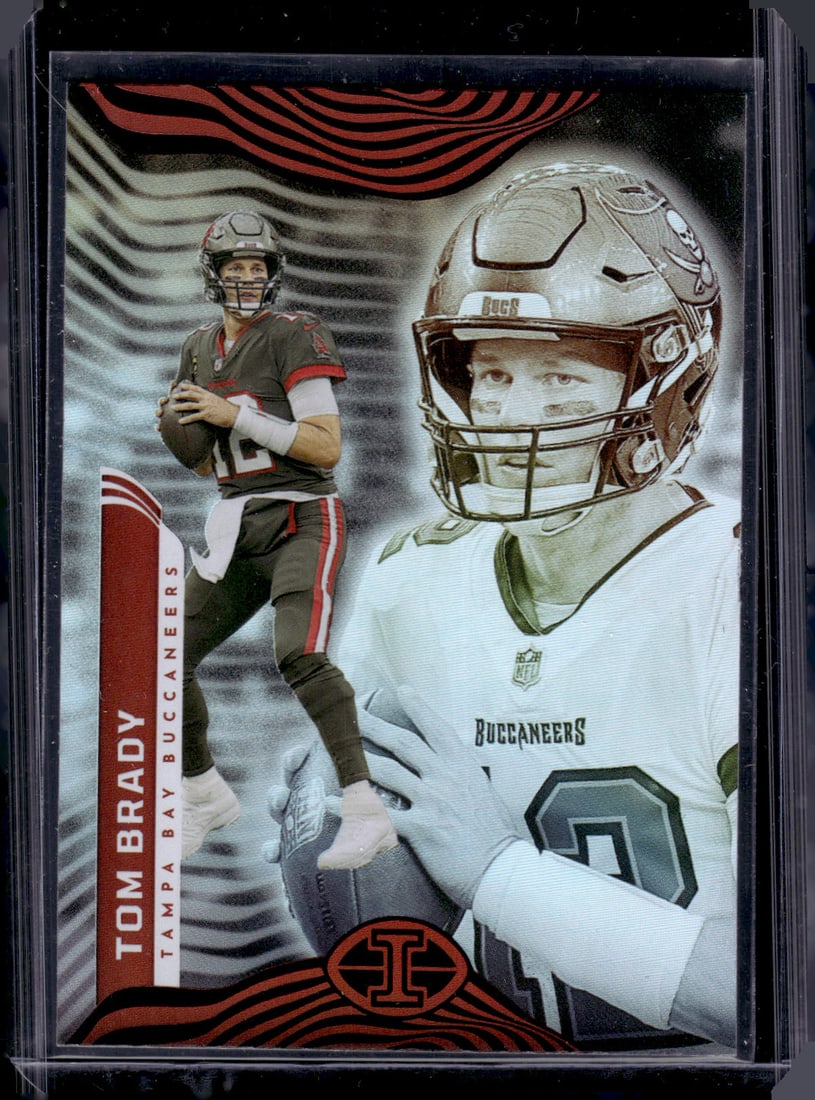 Tom Brady 2022 Illusions #91 Buccaneers, Patriots: Panini Select, Prizm, Mosaic, Contenders, Zenith, Phoenix, Illusions, Absolute, Rookie NFL Sports Trading Cards, SP, SSP, Cards, Football Cards for Sale Near Me, Superbowl & Hall of Fame Player Cards,