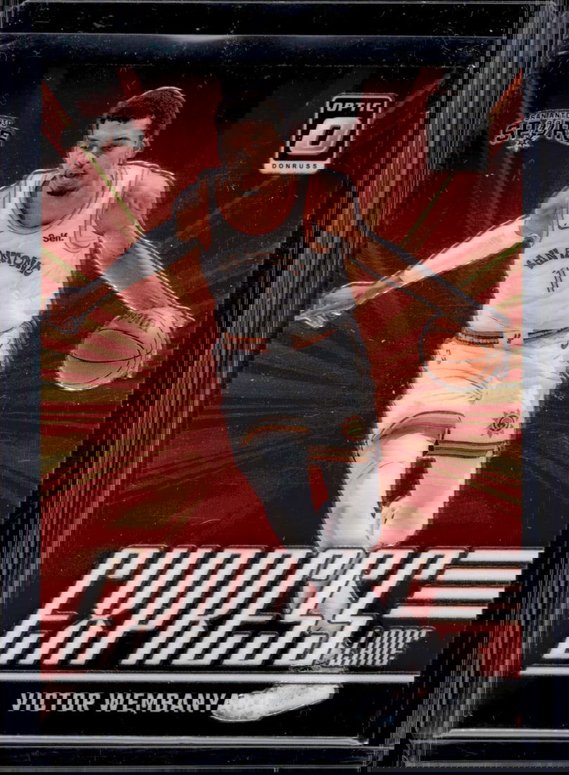 Victor Wembanyama Express Lane 2024-25 Donruss Optic #19 San Antonio Spurs: Panini Select, Prizm, Mosaic, Contenders, Revolution, Phoenix, NBA Hoops, Rookie NFL Sports Trading Cards, Silver, SP, SSP, Wave Prizms, Numbered Cards, Basketball sports Cards for Sale Near Me, NBA C