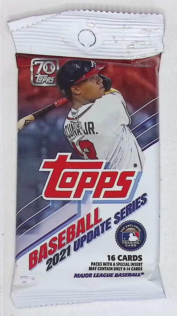 2021 Topps Baseball Update Series Baseball Card RETAIL HANGER PACK Sports Cards MLB Trading Cards (1 of 1)