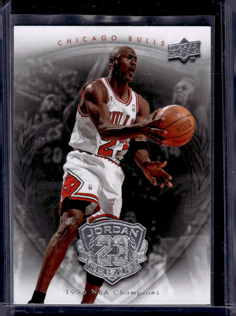 Michael Jordan 2009-10 Upper Deck Jordan Legacy #40 Chicago Bulls (1 of 2)
