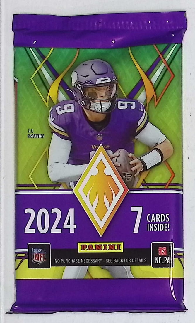 2024 Panini Phoenix Football Cards MEGA BOX PACK, Sports Cards,Jayden Daniels (1 of 1)