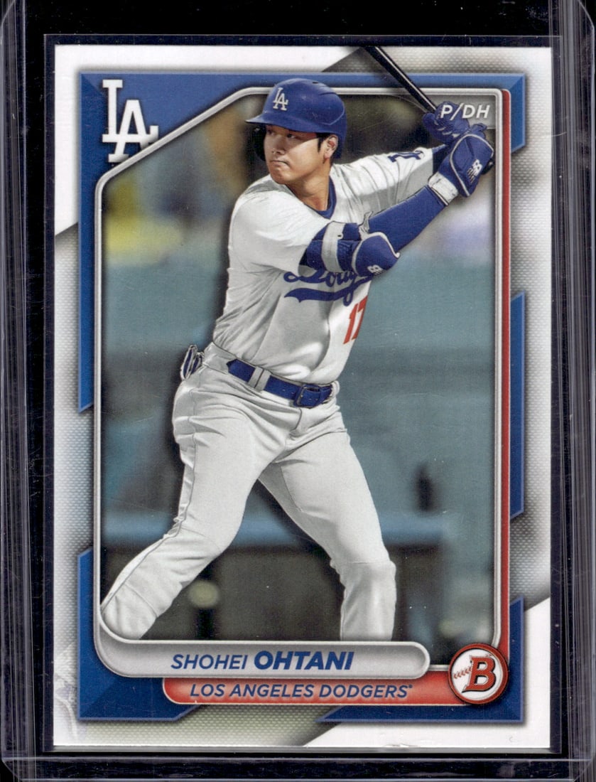 Shohei Ohtani 2024 Bowman #33 Los Angeles Dodgers: Bowman Baseball MLB Trading & Sports Cards, Sports Cards for Sale Near Me, World Series & Hall of Fame Players, SP, SSP, Chrome, 1st Bowman, Auction Memorabilia Lots Sold On Line