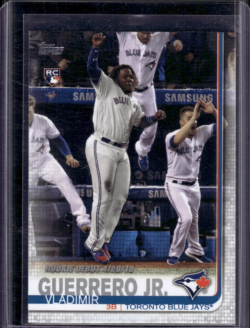 Vladimir Guerrero Jr. Rookie Card 2019 Topps Update #US62 Toronto Blue Jays: Topps Baseball MLB Trading & Sports Cards, Sports Cards for Sale Near Me, World Series & Hall of Fame Players Memorabilia, Refractors, X-Fractors, Numbered, SP, SSP, Valuable Auction Memorabilia Lots 