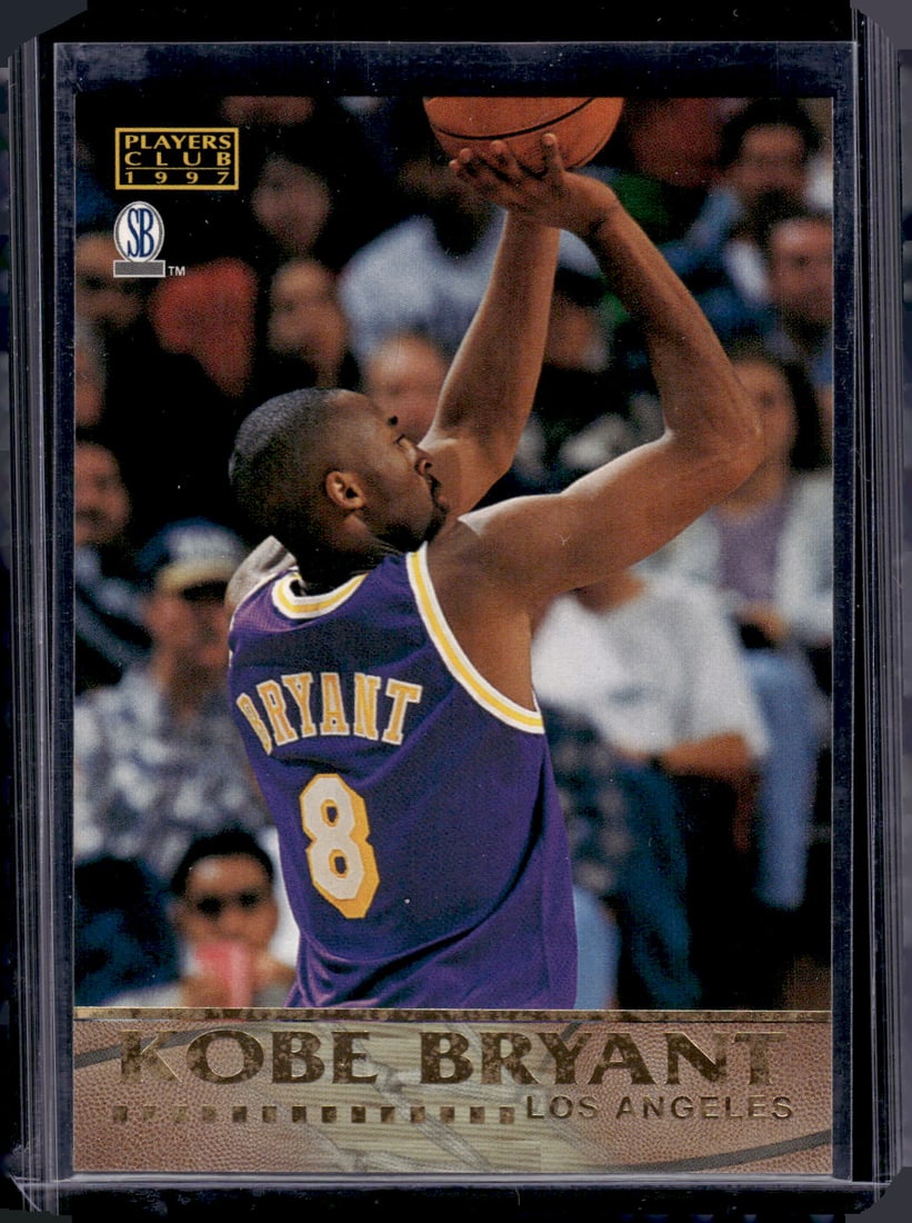 Kobe Bryant 1997 Score Board Players Club #16 Los Angeles Lakers (1 of 2)