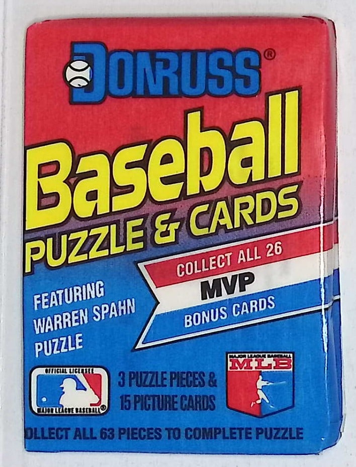 1989 Donruss Vintage Baseball Card Sealed Retail Box Pack Ken Griffey, Jr Rookie Card: Ken Griffey, Jr. Rated Rookie, Vintage Valuable Donruss Baseball MLB Trading & Sports Cards, Robin Yount, George Brett, Rickey Henderson, Nolan Ryan, Old Sports Cards for Sale Near Me, World Series & 