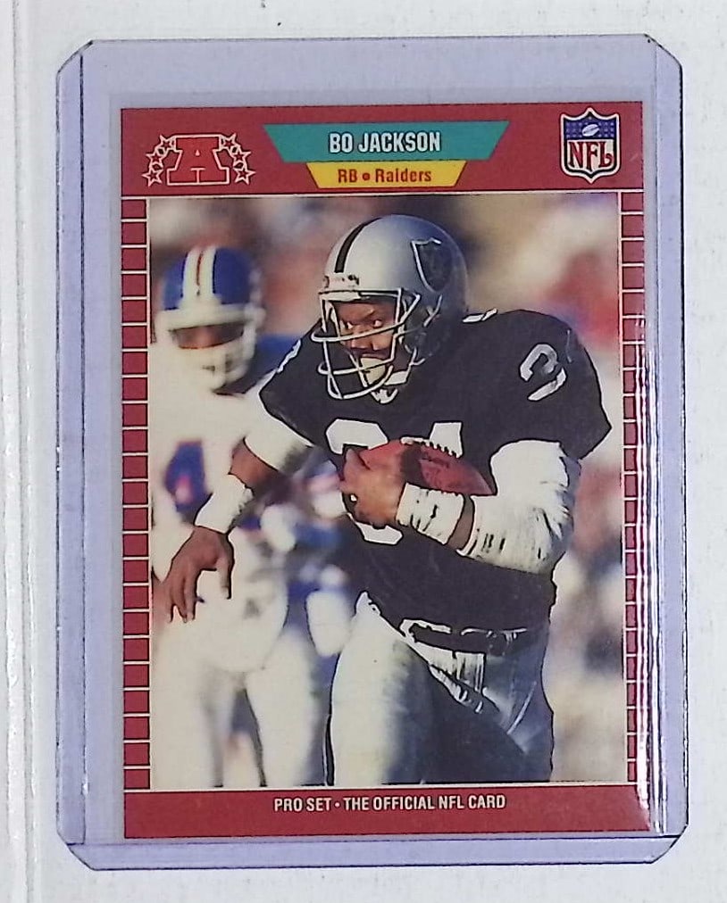 Bo Jackson Vintage 1989 Pro Set #185 Football Card (1 of 2)