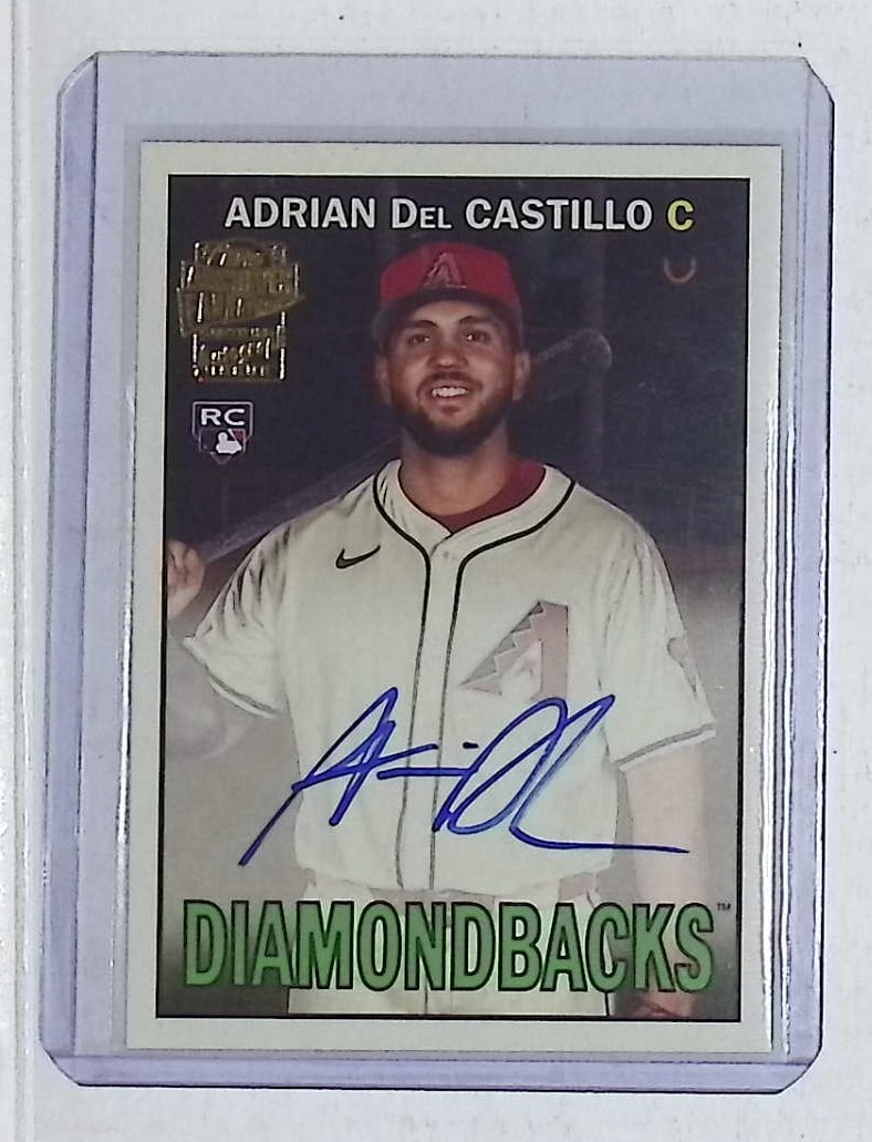 Adrian Del Castillo Rookie Card Autograph 2025 Topps Archives 1967 Fan Favorites Auto #67FFA-AD: Topps Baseball MLB Trading & Sports Cards, Sports Cards for Sale Near Me, World Series & Hall of Fame Players Memorabilia, Refractors, X-Fractors, Numbered, SP, SSP, Valuable Auction Memorabilia Lots 