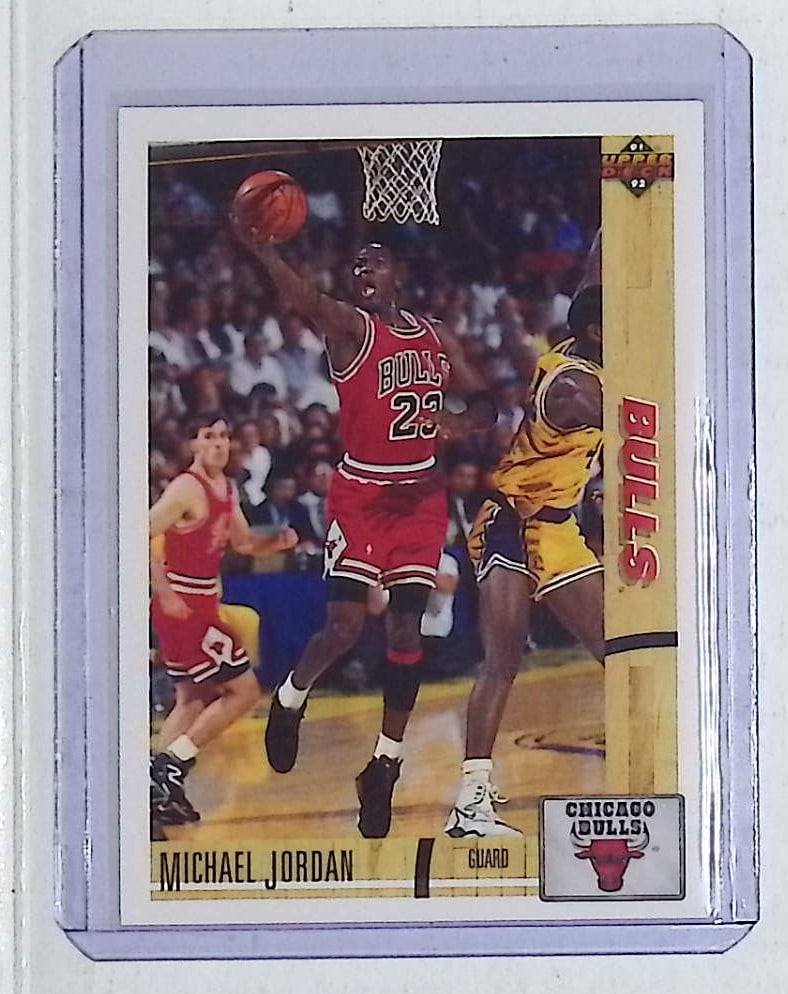 Michael Jordan 1992 Upper Deck #44 Vintage Basketball Card (1 of 2)