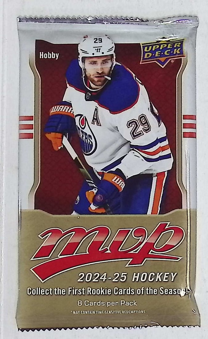 2024-25 Upper Deck MVP Hockey Cards HOBBY BOX PACK Sports Cards (1 of 1)