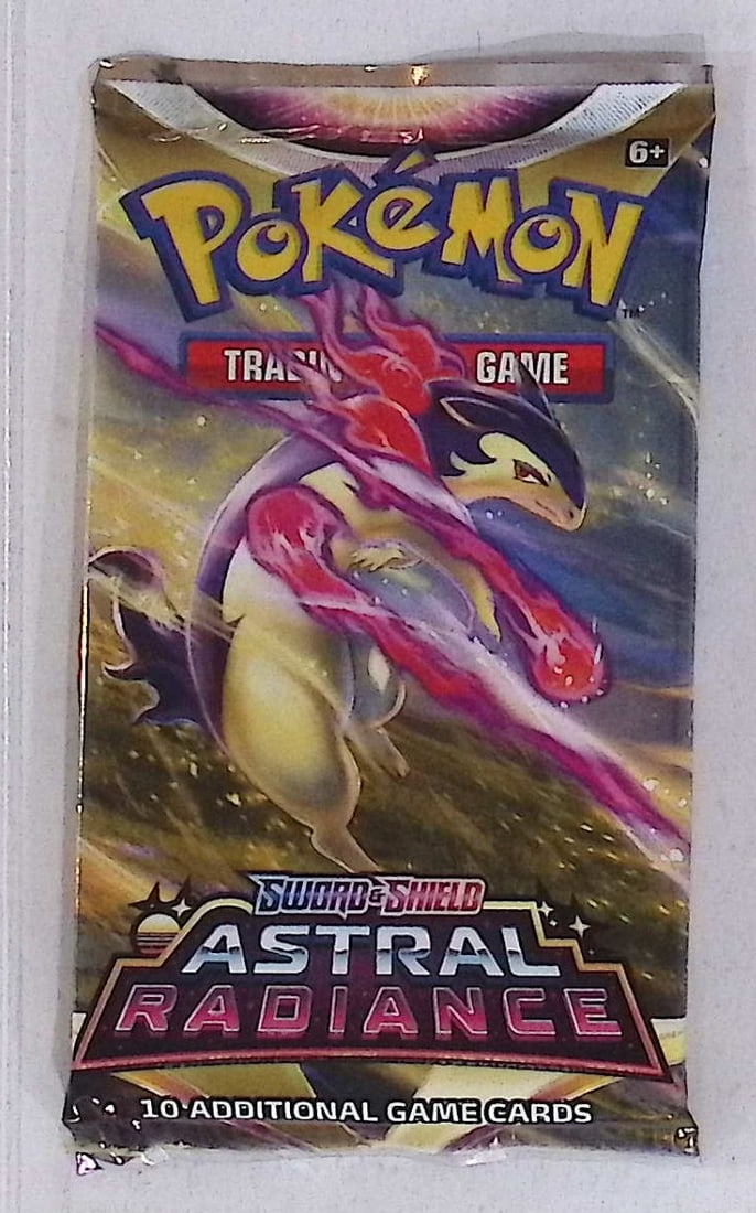 Pokemon Sword and Shield Astral Radiance 10 Card Booster Pack Charizard Pikachu Holo Rare Cards: Pokemon Trading Card Game Cards, Charizard, Pikachu, Mewto, EX, Referse Holo, Holo Rare Cards, Secret Rare Cards, Full Art Cards, Evee, 3 Stars Ultra Rare Cards, Double Rare, Illustration Rare, Specia