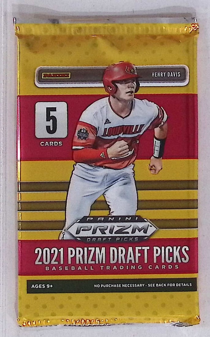 2021 Panini Prizm Draft Picks Baseball BLASTER BOX PACK MLB Trading Cards (1 of 1)