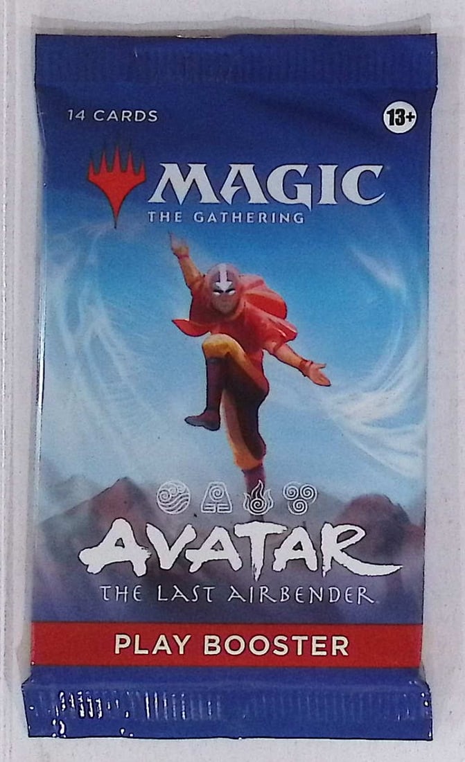 Magic the Gathering Bundle Box Play Booster Pack-The Last Airbender: Trading Card Game, TCG, Trading Card Games for Sale Near Me, Collectible Card Game, CCG, Auction Lots for Sale On Line, Foil Cards
