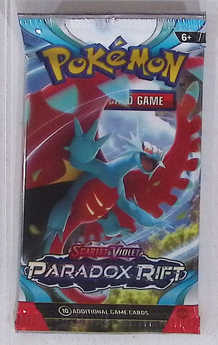 2023 Pokemon Scarlet & Violet Paradox Rift 10 Card TCG Booster Pack, Charizard, Pikachu, Holo: Pokemon Trading Card Game Cards, Charizard, Pikachu, Mewto, EX, Referse Holo, Holo Rare Cards, Secret Rare Cards, Full Art Cards, Evee, 3 Stars Ultra Rare Cards, Double Rare, Illustration Rare, Specia