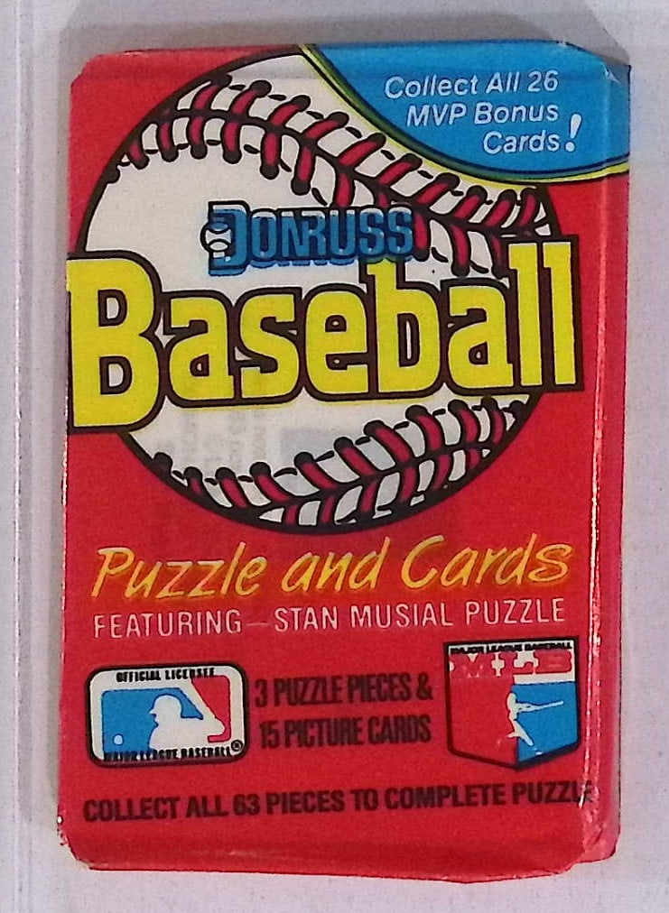 1988 Donruss Vintage Baseball Card Factory Sealed Retail Box Wax Pack, Sports Card (1 of 1)