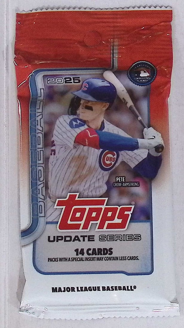 2025 Topps Update Series Baseball Cards RETAIL BOX PACK Sports Cards Rookie Cards James Wood: Factory Sealed Topps Baseball MLB Trading & Sports Cards, Rookie Cards in this set are James Wood, Dylan Crews, Speckled, SP, SSP, Variations, Autographs, Chrome, Refractors, 1976 Topps, Sports Cards