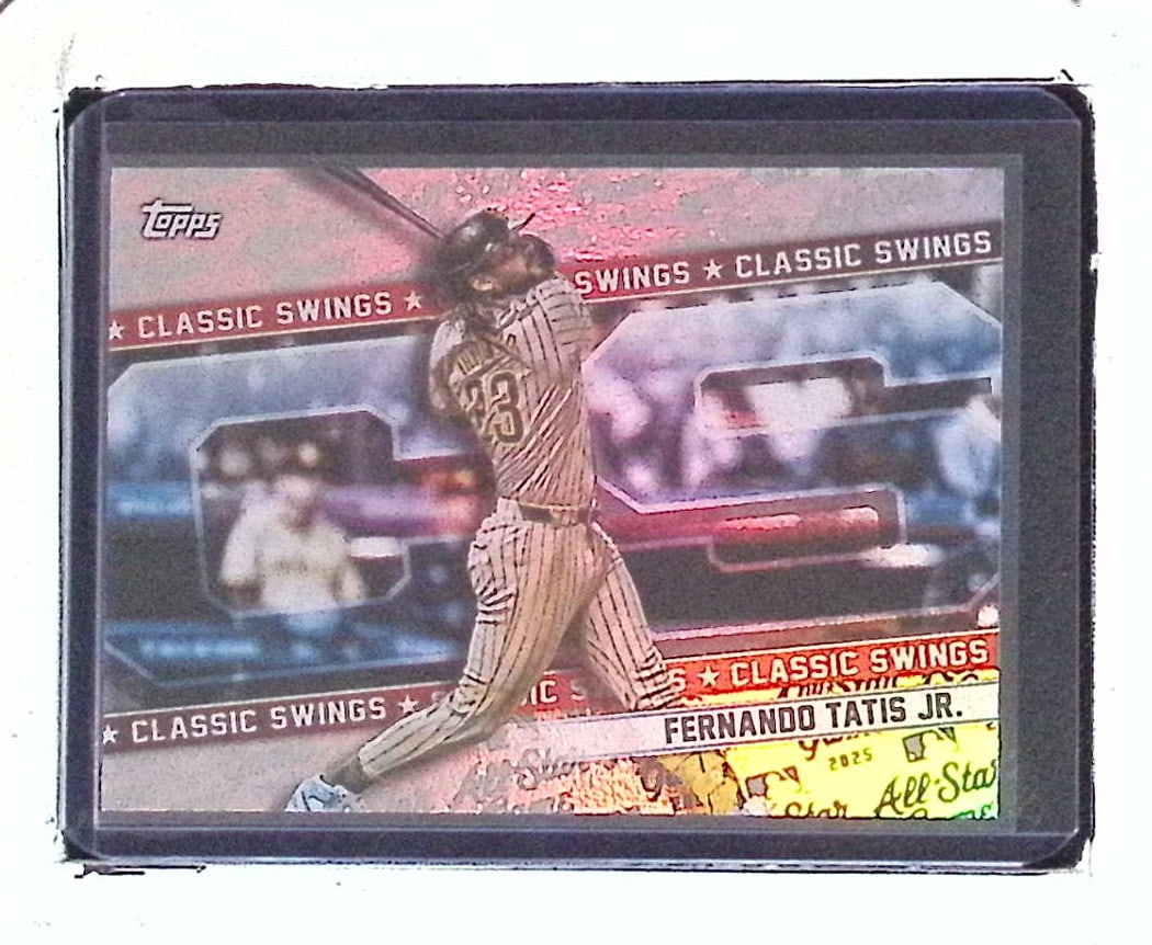 Fernando Tatis, Jr Rainbow Foilboard Classic Swings 2025 Topps 2025 All-Star #CS-3 (1 of 2)
