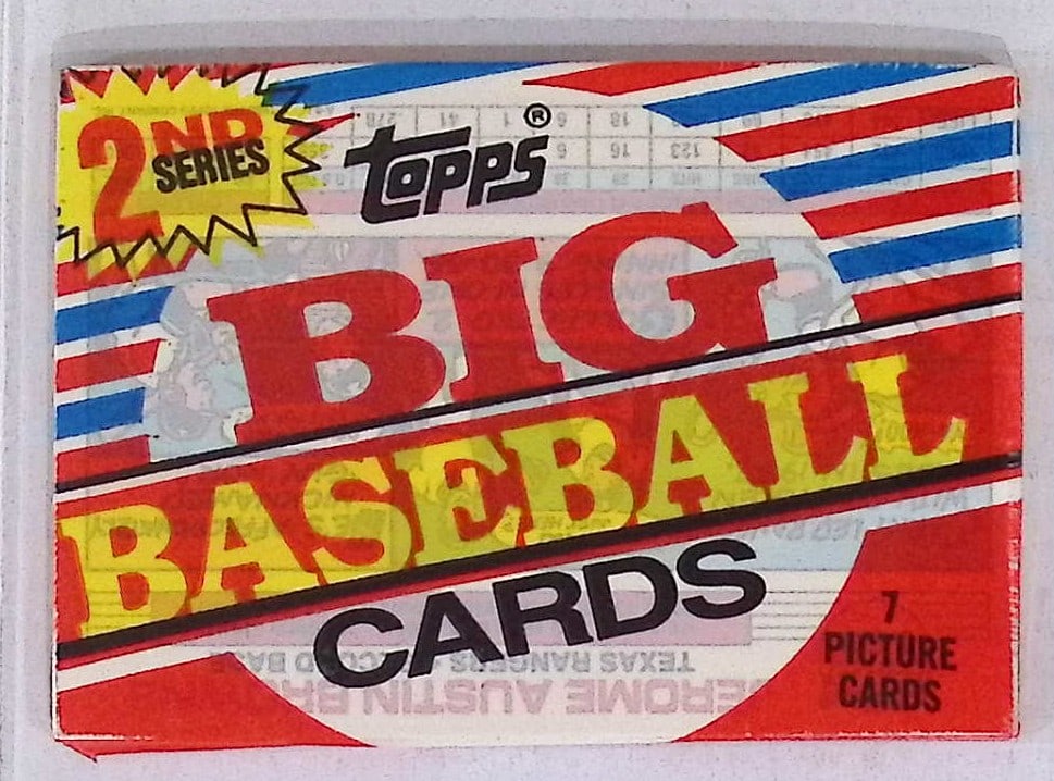 1988 Topps Vintage Big Baseball Cards Series 2 Retail Box Pack Sports Cards (1 of 1)